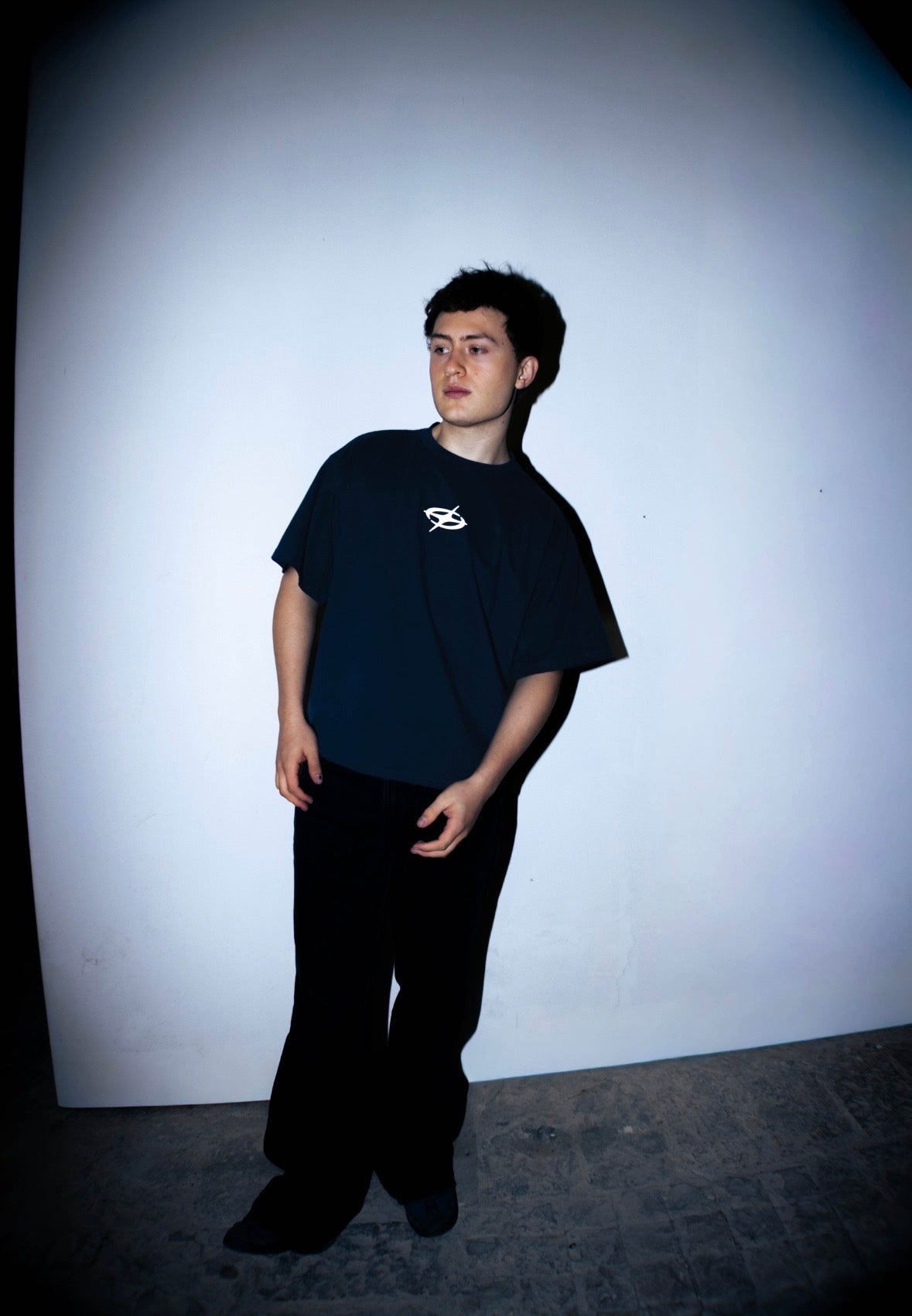 OB ELEMENTAL BLUE BOXY TEE